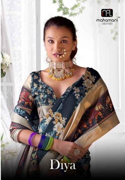 DIYA MAHAMANI CREATION SILK SAREE MANUFACTURER IN INDIA